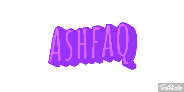 Ashfaq Text effect