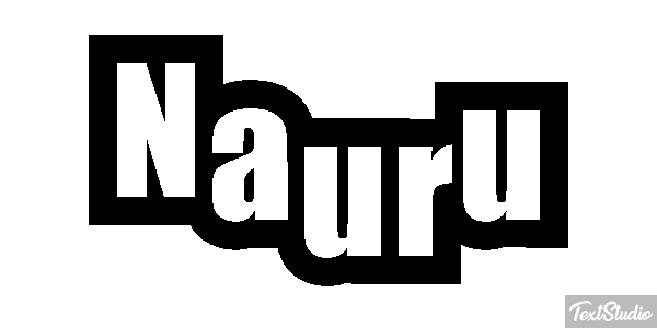 Nauru Effetto testo