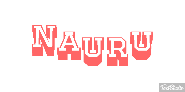 Nauru Effetto testo