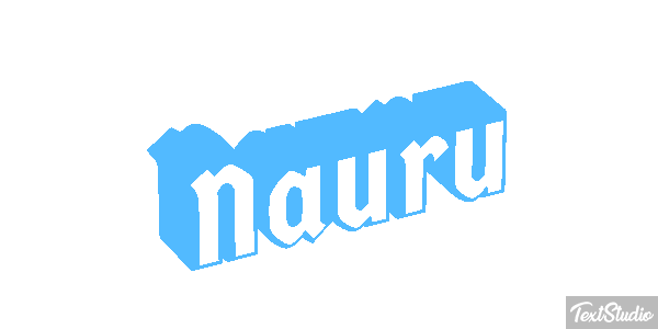 Nauru Effetto testo