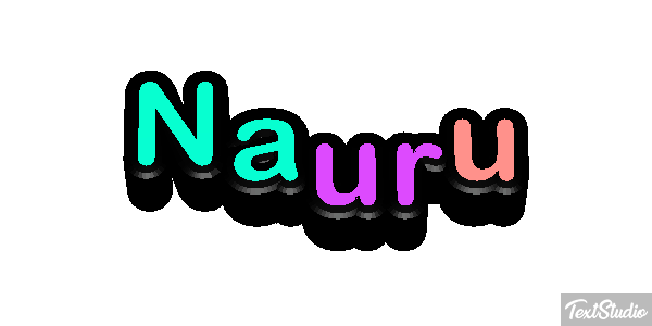 Nauru Effetto testo