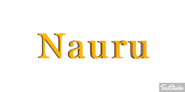 Nauru Effetto testo