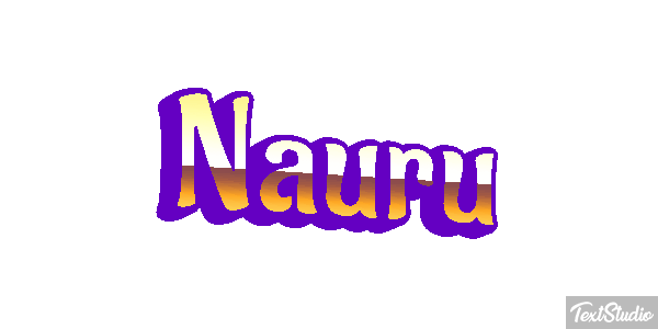 Nauru Effetto testo