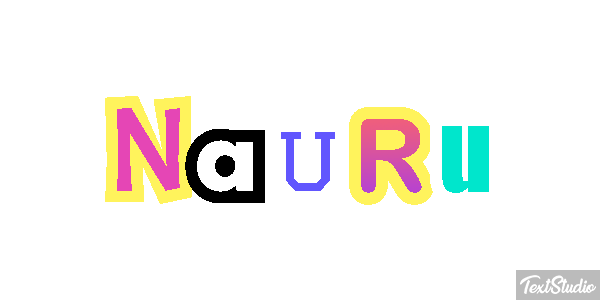 Nauru Effetto testo