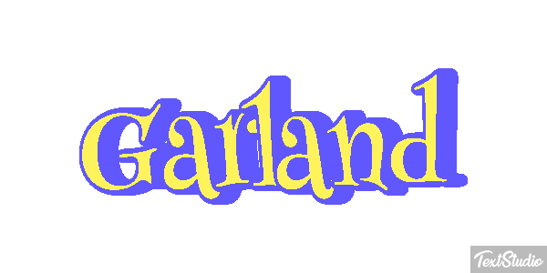 Garland Efekt tekstowy