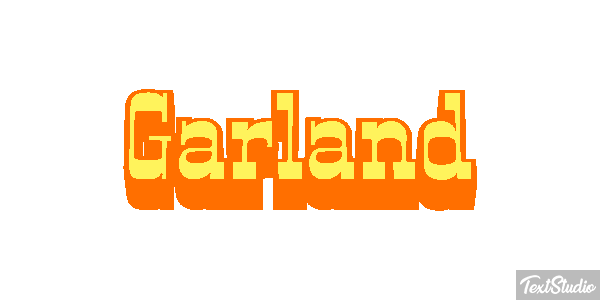 Garland Efekt tekstowy