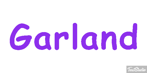 Garland Efekt tekstowy