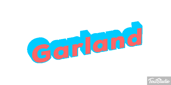 Garland Efekt tekstowy