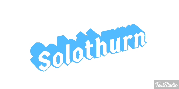 Solothurn Tekst effect