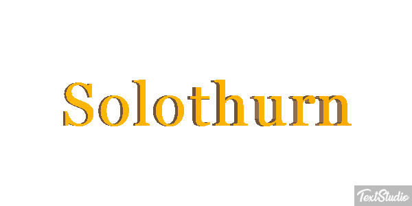 Solothurn Tekst effect