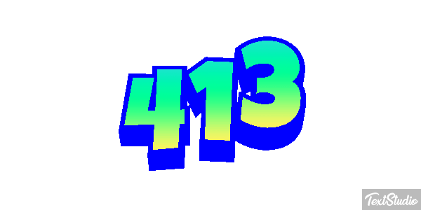 413 Efekt tekstowy