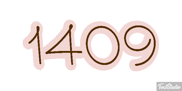 1409 Text effect