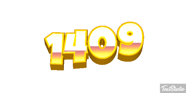1409 Text effect
