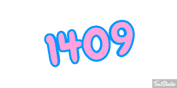 1409 Text effect