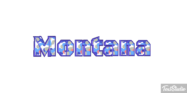 Montana Effet de texte