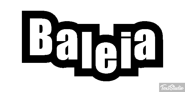 Baleia Texteffekt