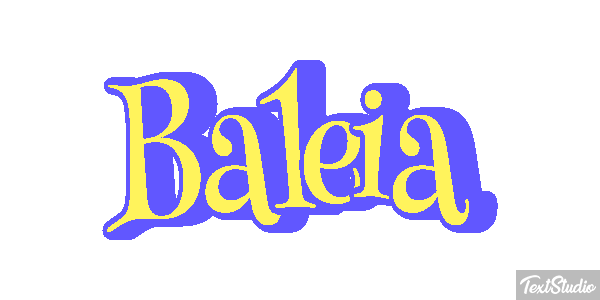 Baleia Texteffekt