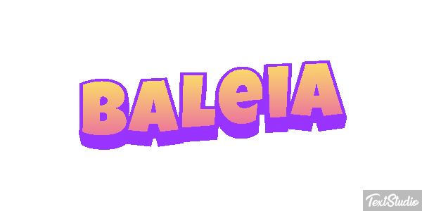 Baleia Texteffekt