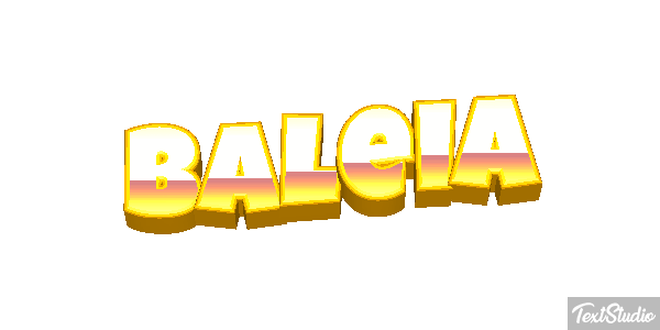 Baleia Texteffekt
