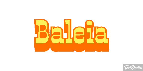 Baleia Texteffekt