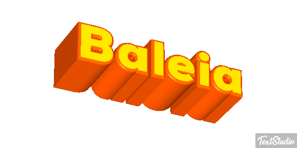 Baleia Texteffekt