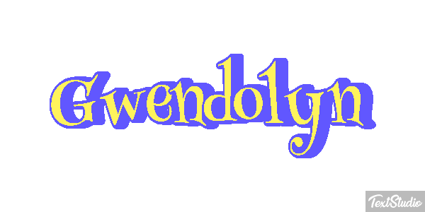 Gwendolyn Texteffekt