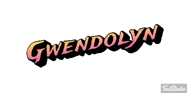 Gwendolyn Texteffekt