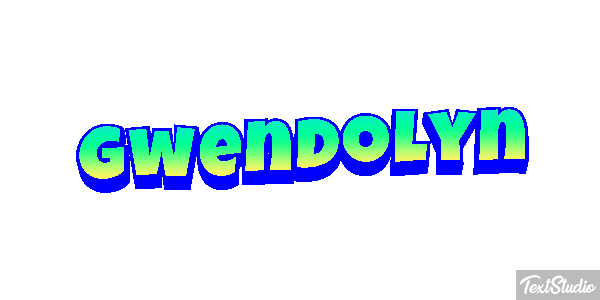 Gwendolyn Texteffekt