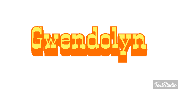 Gwendolyn Texteffekt