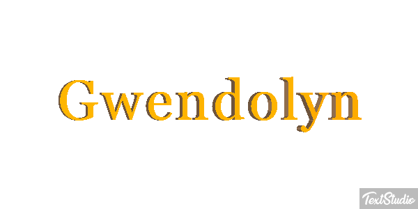 Gwendolyn Texteffekt
