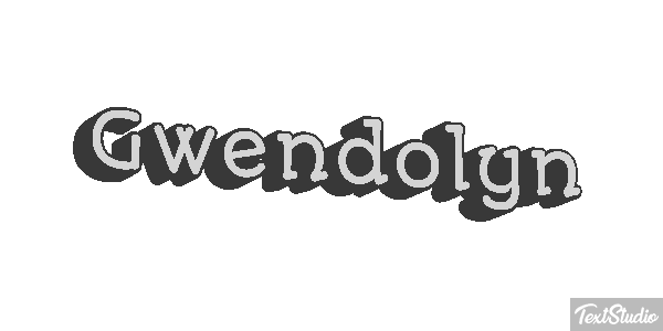 Gwendolyn Texteffekt