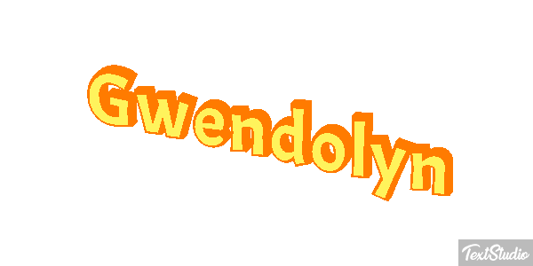 Gwendolyn Texteffekt