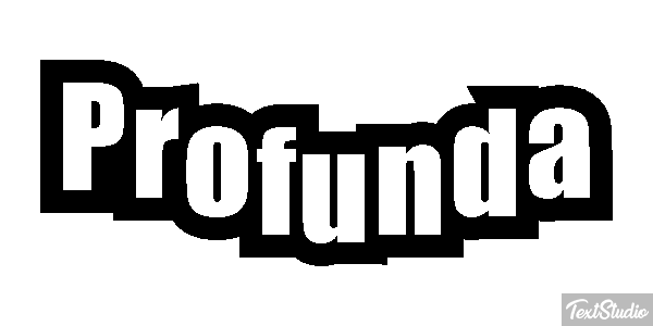 Profunda Efeito do texto