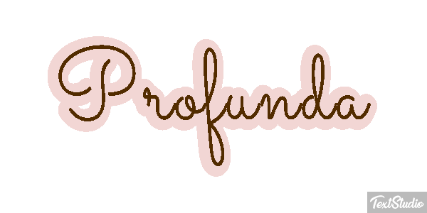 Profunda Efeito do texto