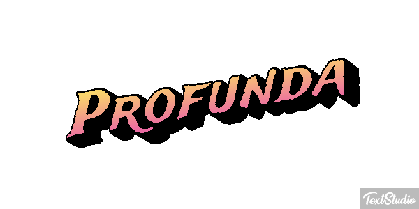 Profunda Efeito do texto