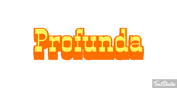 Profunda Efeito do texto