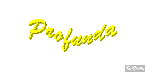 Profunda Efeito do texto