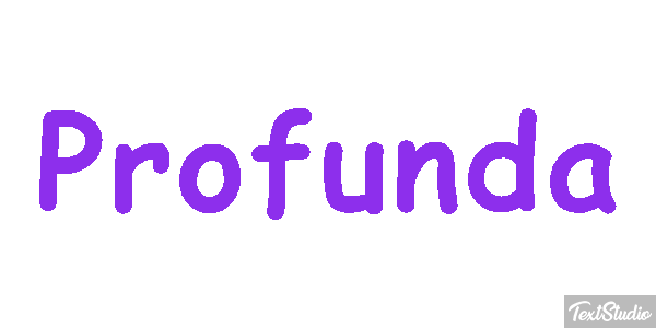 Profunda Efeito do texto