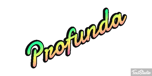 Profunda Efeito do texto