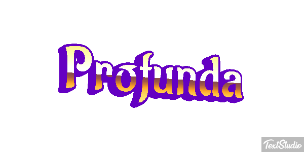 Profunda Efeito do texto