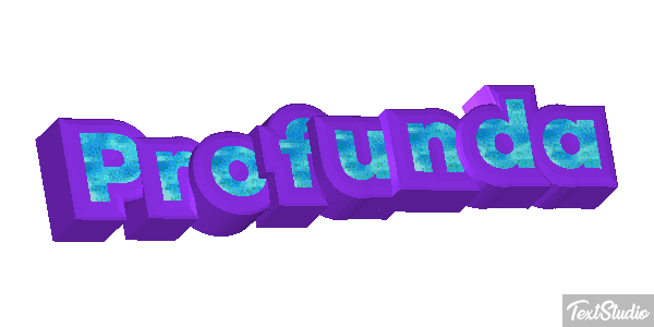 Profunda Efeito do texto