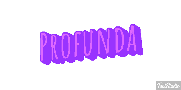 Profunda Efeito do texto