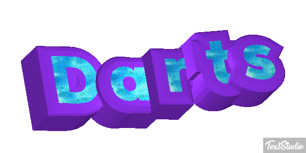 Darts Text effect