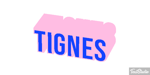 Tignes Efekt tekstowy