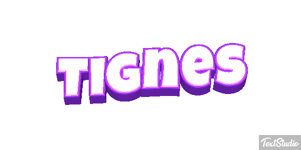Tignes Efekt tekstowy