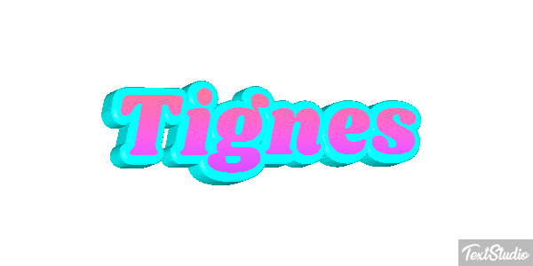 Tignes Efekt tekstowy