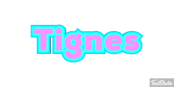 Tignes Efekt tekstowy