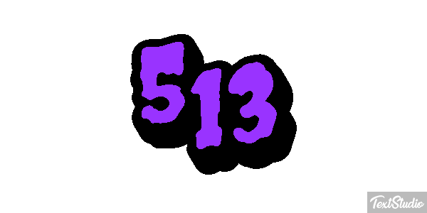 513 Texteffekt