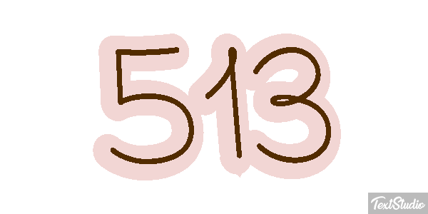 513 Texteffekt