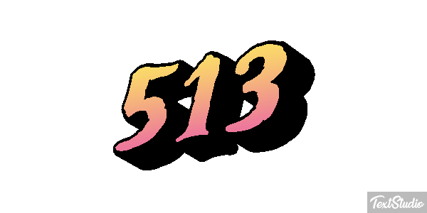 513 Texteffekt